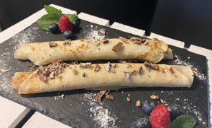 NALEŚNIKI Z KREMEM CZEKOLADOWO-NUGATOWYM 200 g